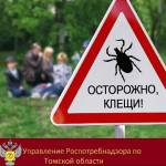 О проведении Всероссийской «горячей линии» по профилактике клещевого энцефалита.